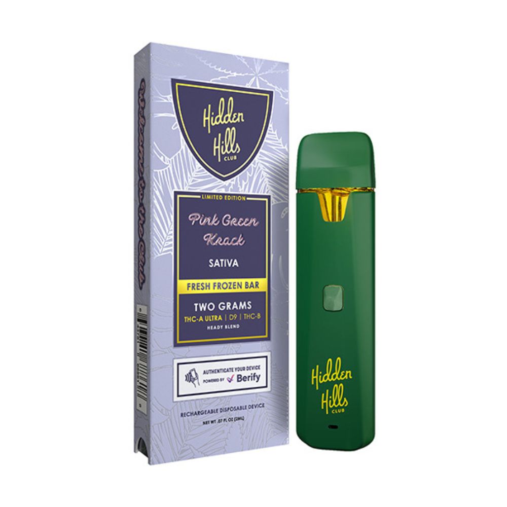 Hidden Hills Fresh Frozen 2G THC Disposable-THC Blend-No Limit Distro