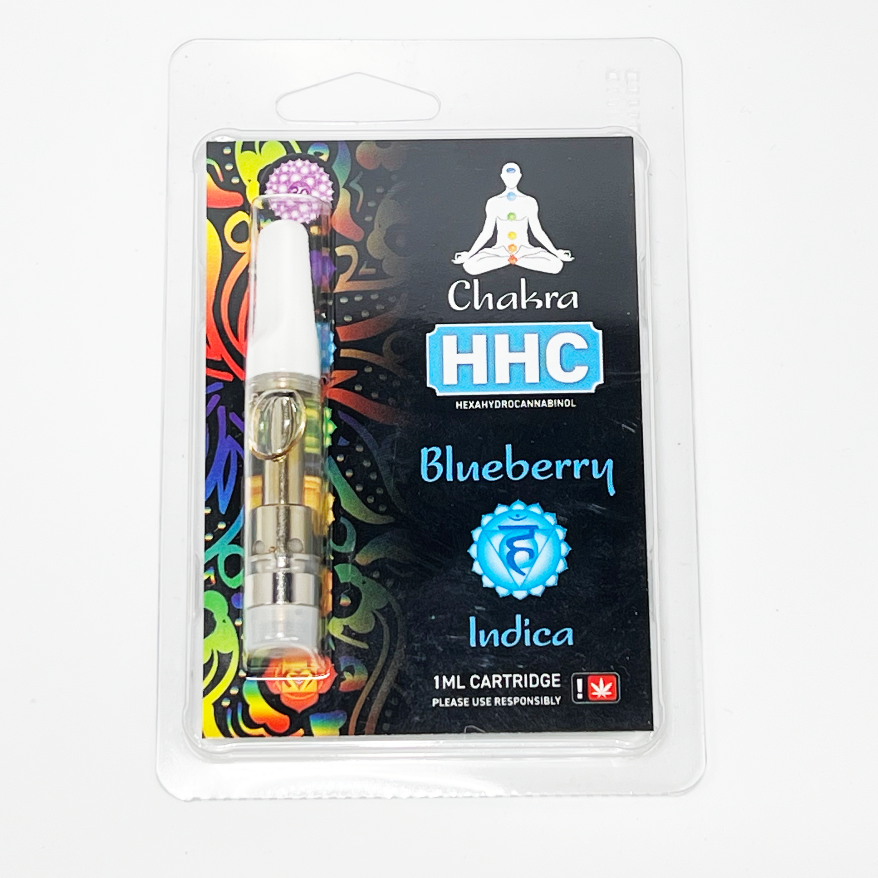 Chakra HHC Vape Cartridge 1000mg-HHC-No Limit Distro