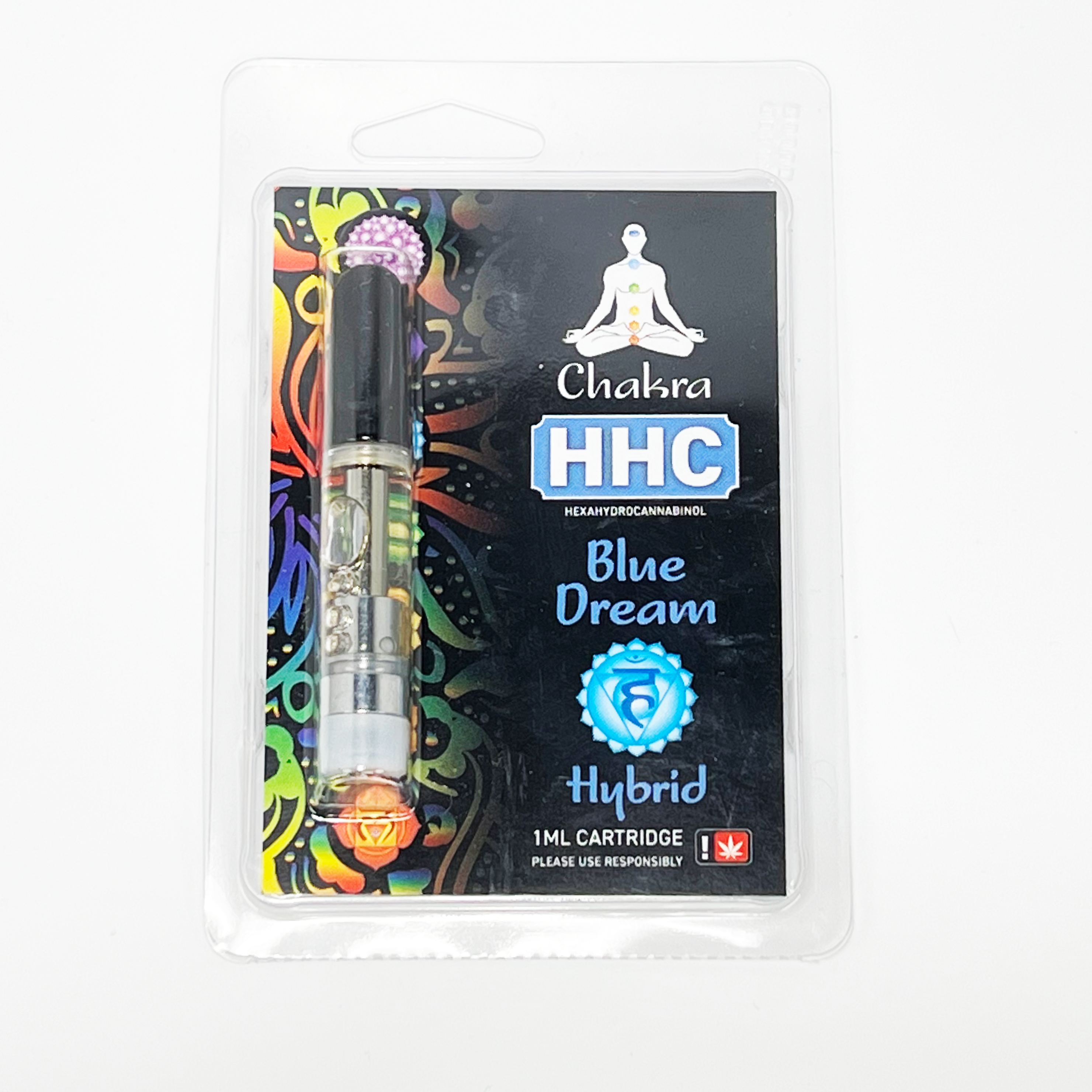 Chakra HHC Vape Cartridge 1000mg-HHC-No Limit Distro