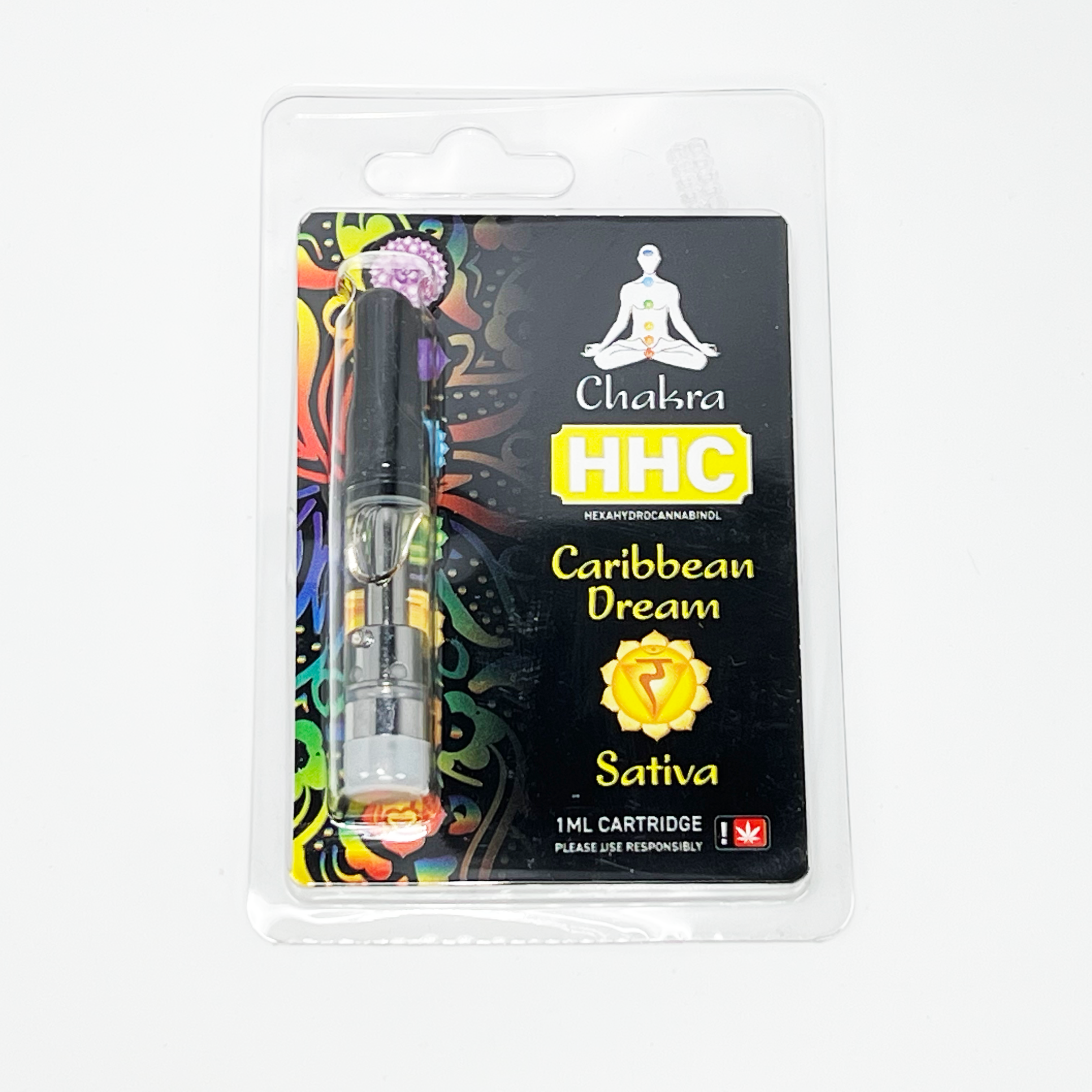 Chakra HHC Vape Cartridge 1000mg-HHC-No Limit Distro