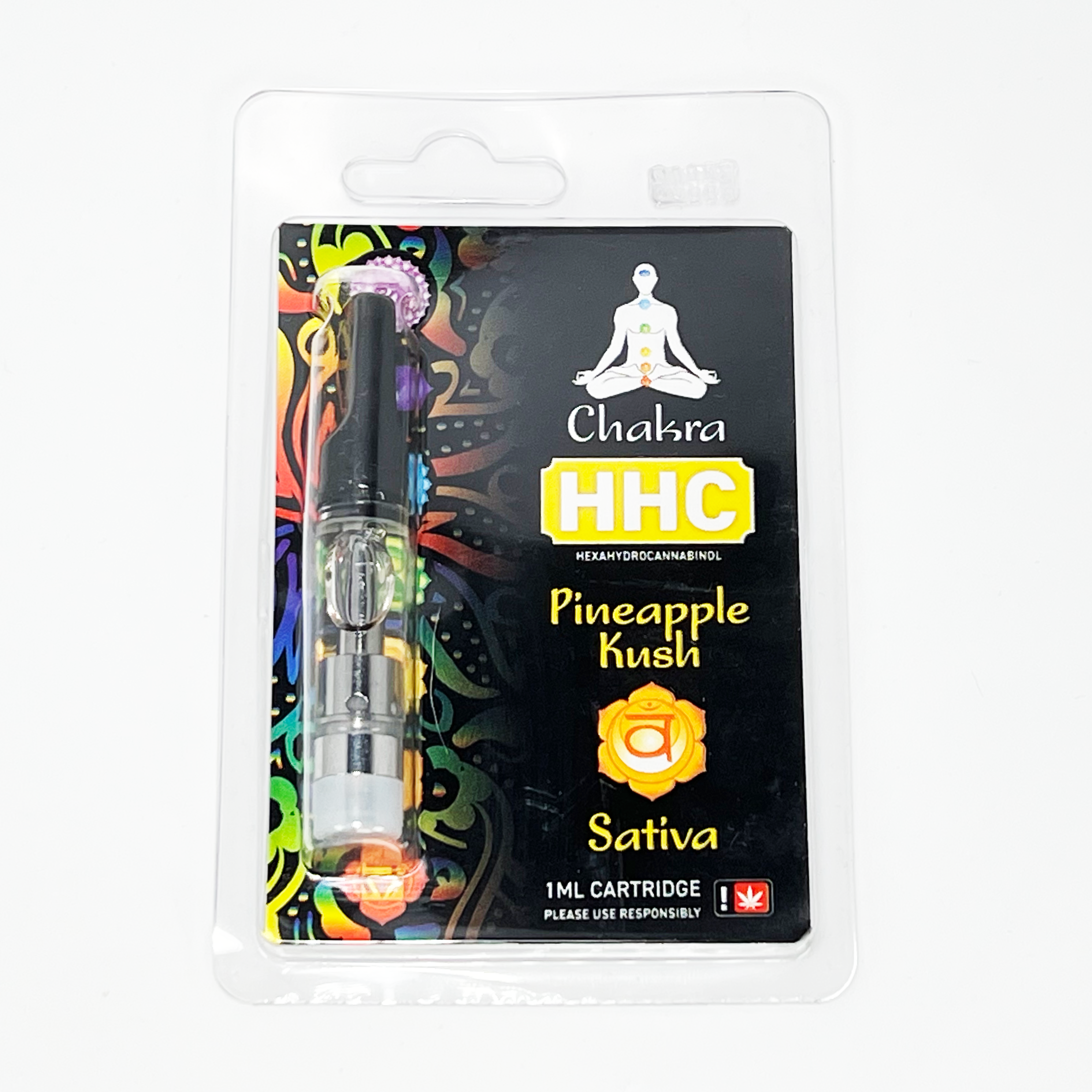 Chakra HHC Vape Cartridge 1000mg-HHC-No Limit Distro