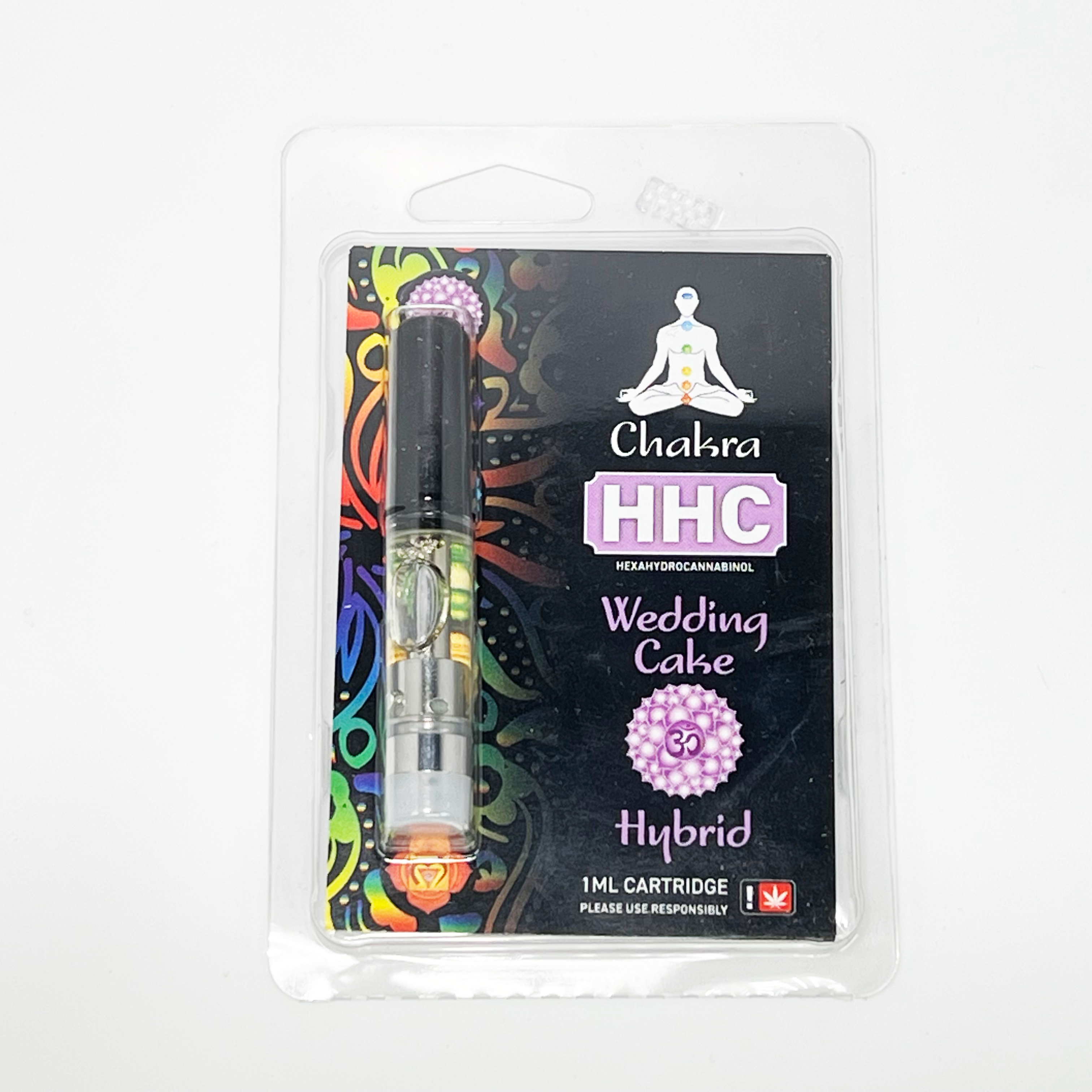 Chakra HHC Vape Cartridge 1000mg-HHC-No Limit Distro