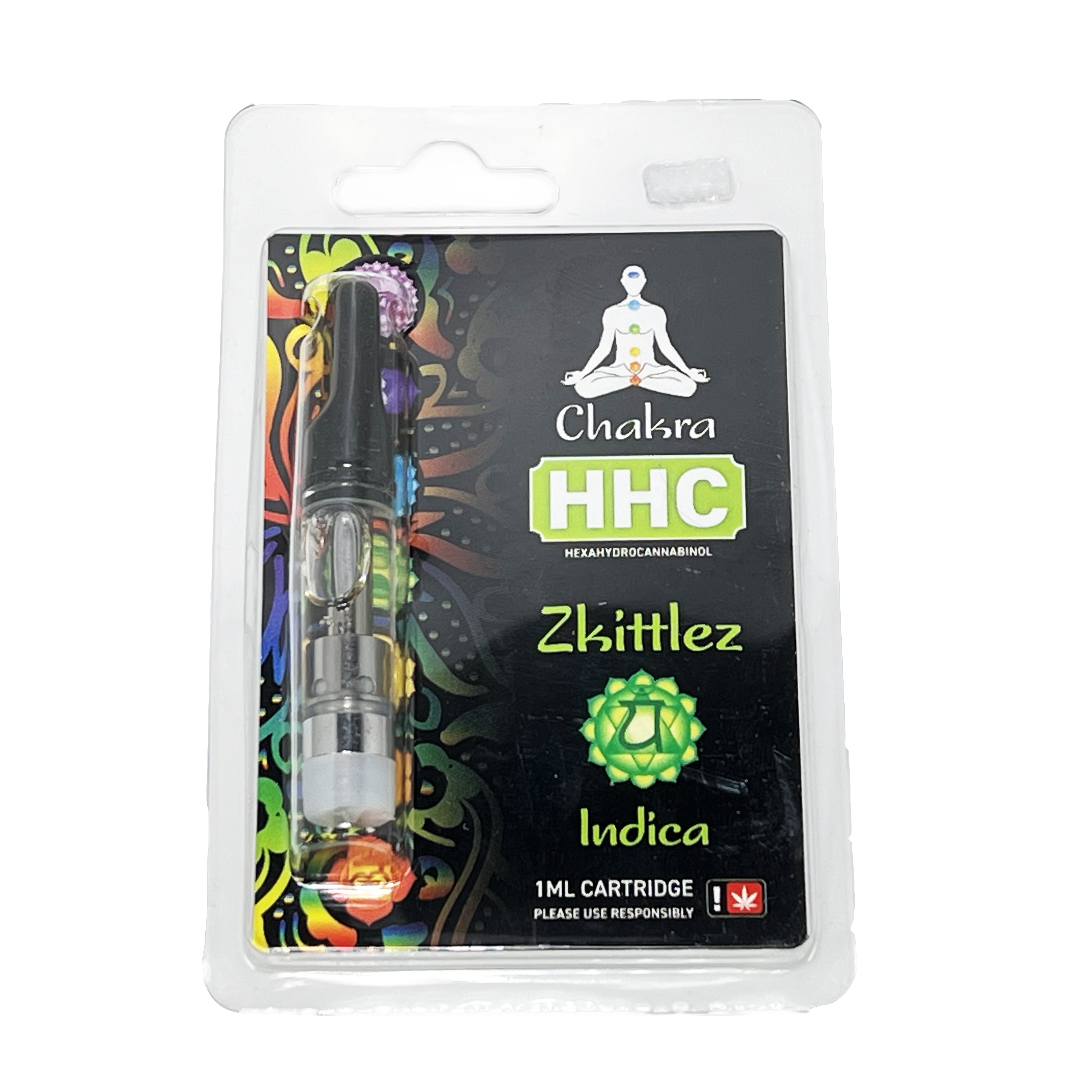 Chakra HHC Vape Cartridge 1000mg-HHC-No Limit Distro