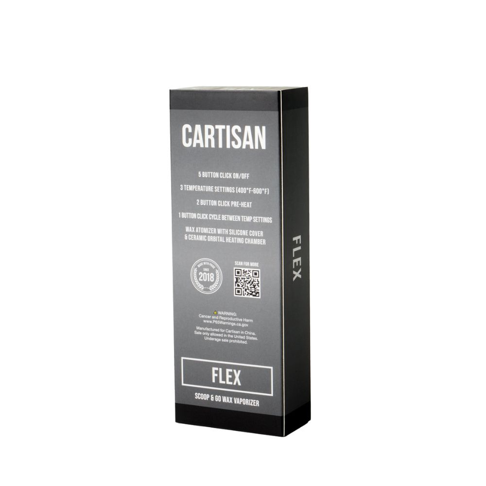 Cartisan Flex Dry Herb & Wax Combo Kit – 700mAh Dual Use Vaporizer