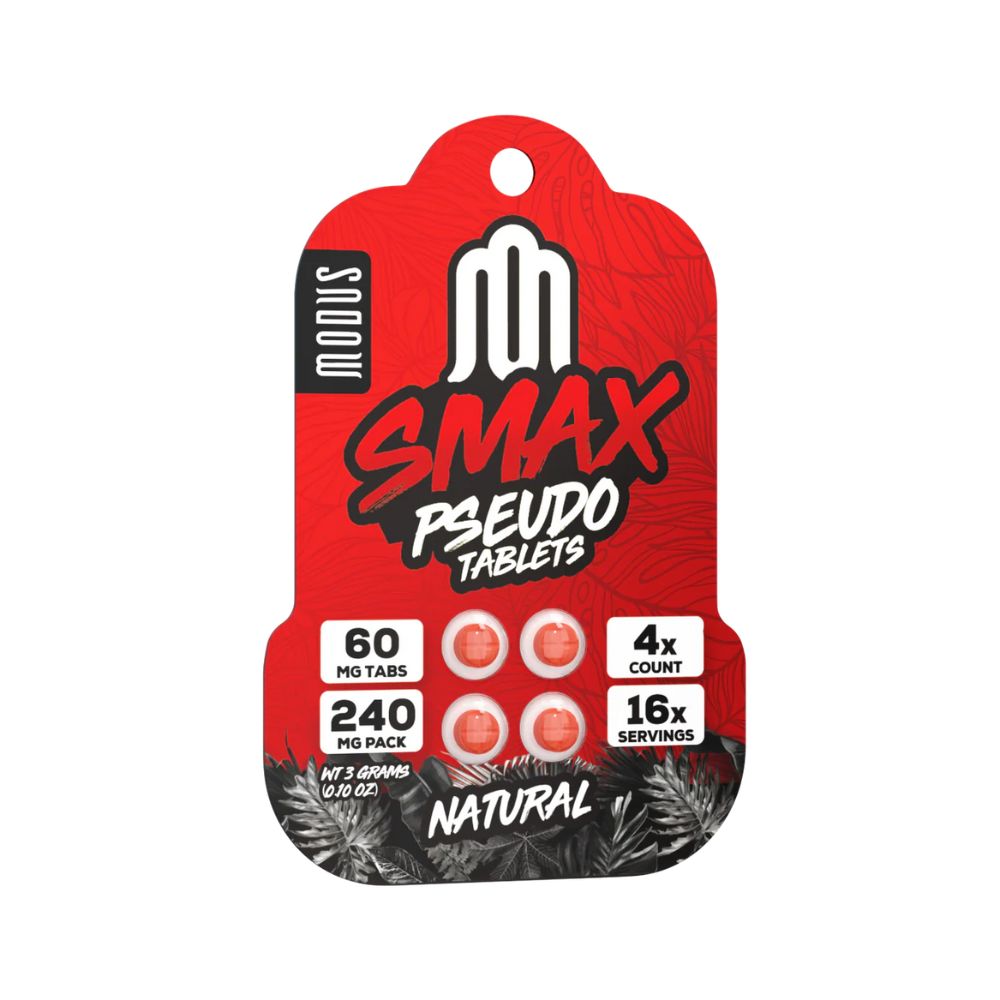 Modus Smax Pseudo Tablets 4ct - 240mg-7 Hydroxy Tablets-No Limit Distro