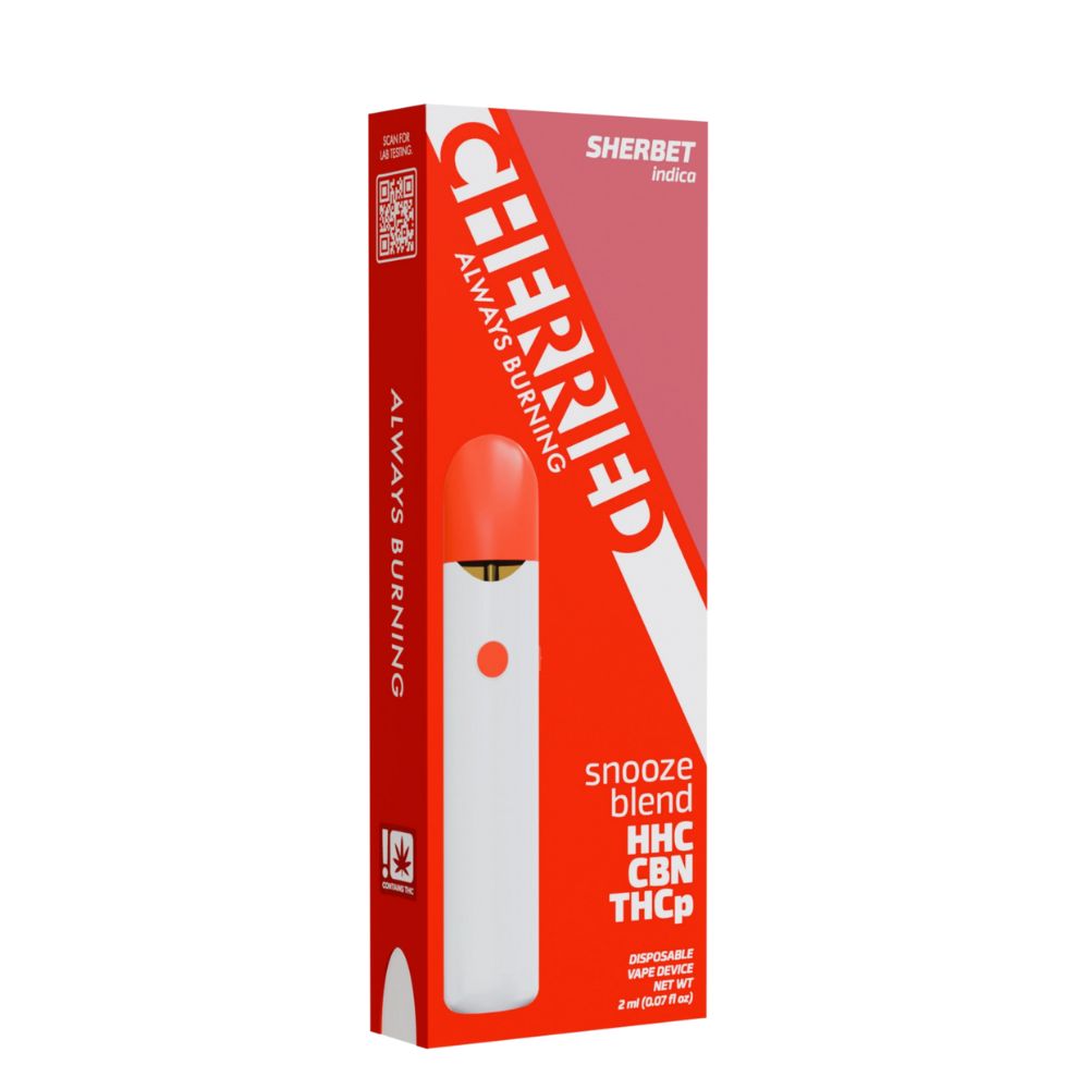 Cherried Snooze Blend Dispo THC-P + HHC + CBN - 2 Gram-HHC-No Limit Distro