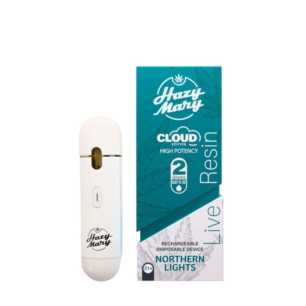 HAZY MARY 2G Cloud Blend Live Resin Disposable - THC-P, THC-V, HHC, D8-THCP-No Limit Distro