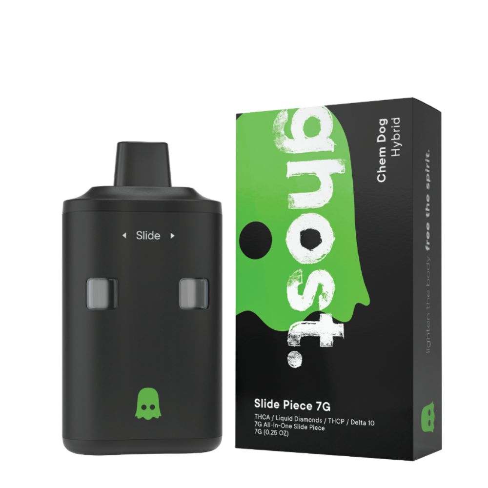 Ghost Slide Piece THC Blend 7G Vape-Delta 10 Disposable Weed Pens-No Limit Distro