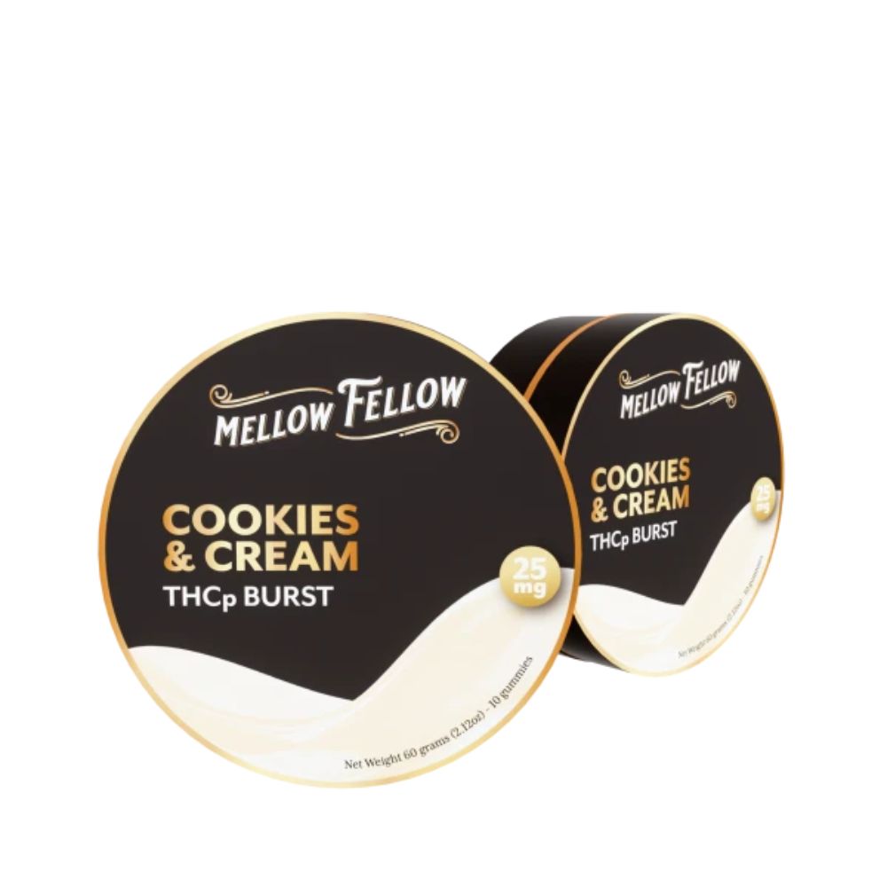 Mellow Fellow THCp Bursts 25mg - Super Potent Gummies-THC Blend-No Limit Distro