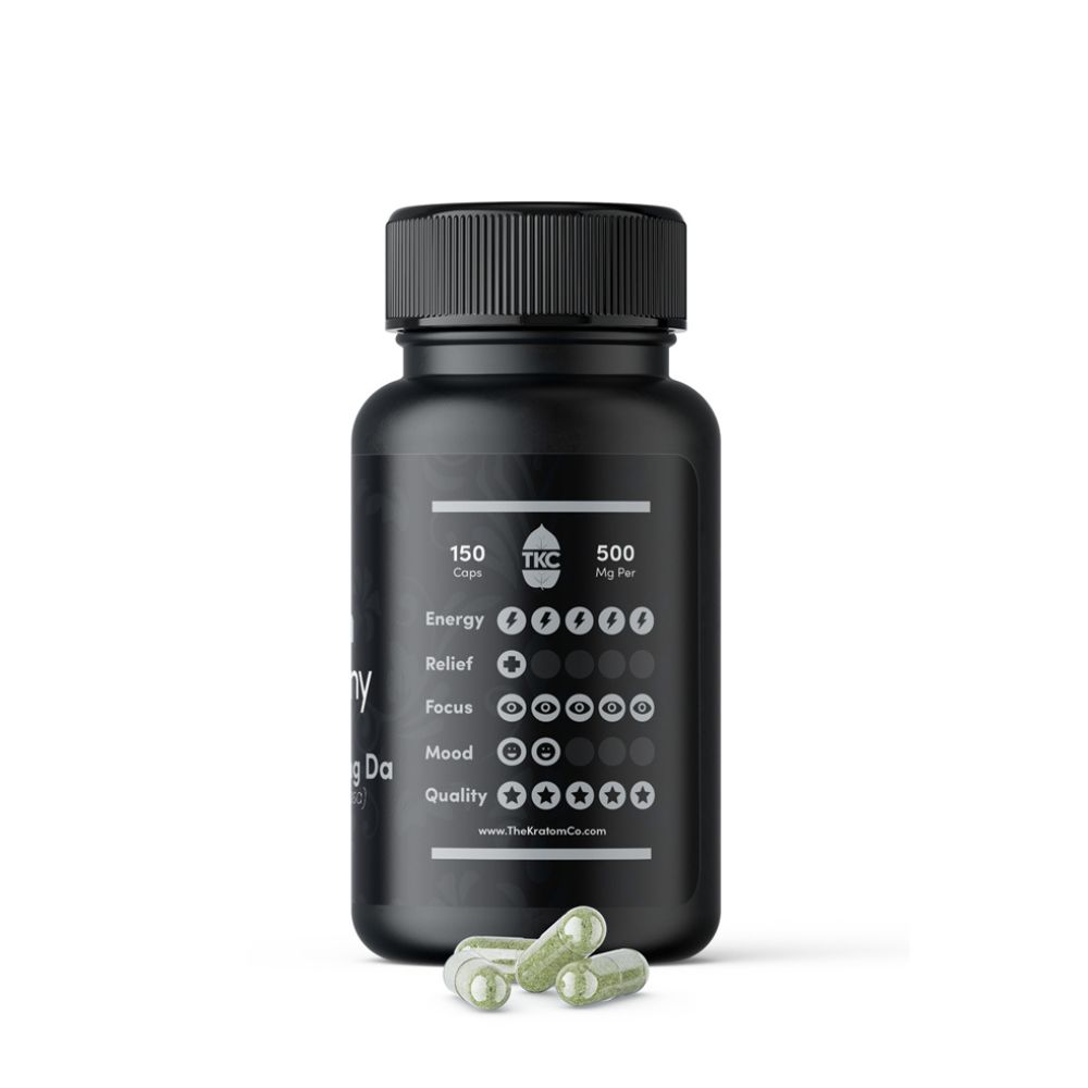 White Maeng Da Kratom Capsules | Premium Quality by The Kratom Company-Kratom Capsules-No Limit Distro