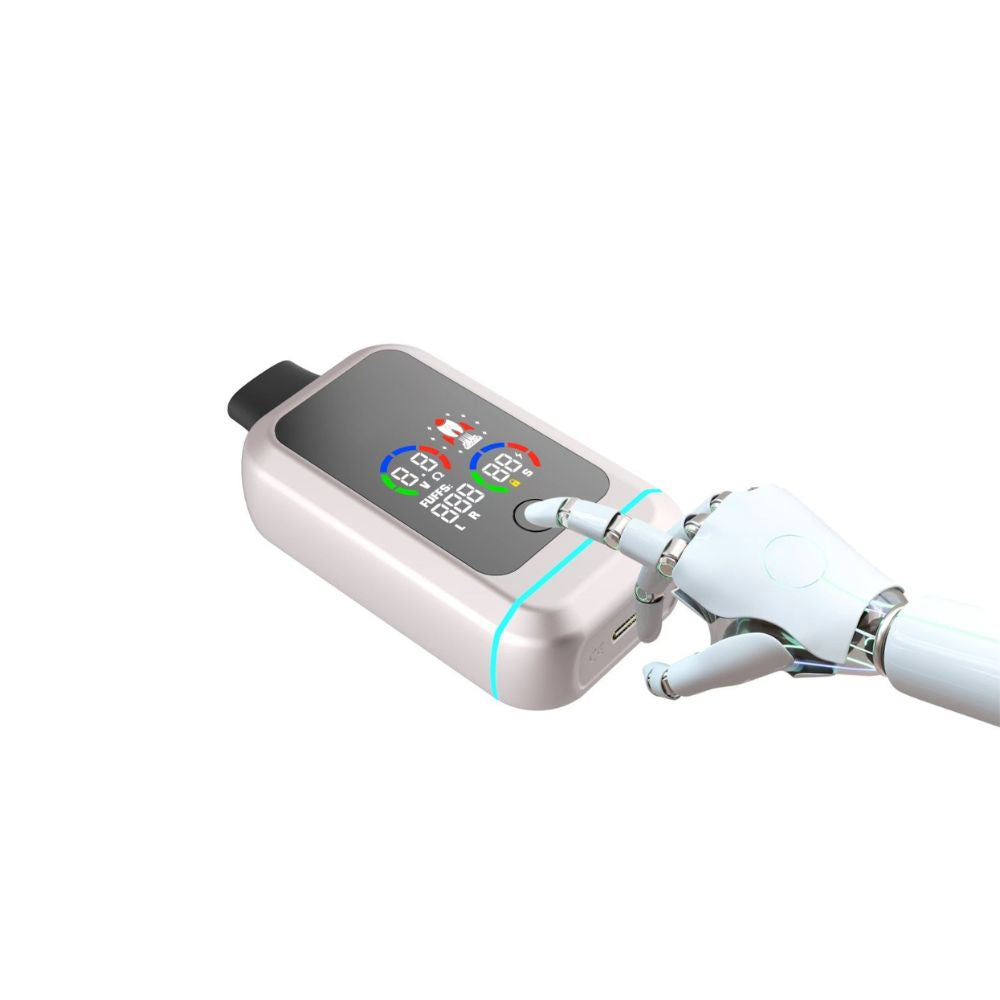 Discreet Dual 510 Cart Vape - LED Screen-510 BATTERY-No Limit Distro