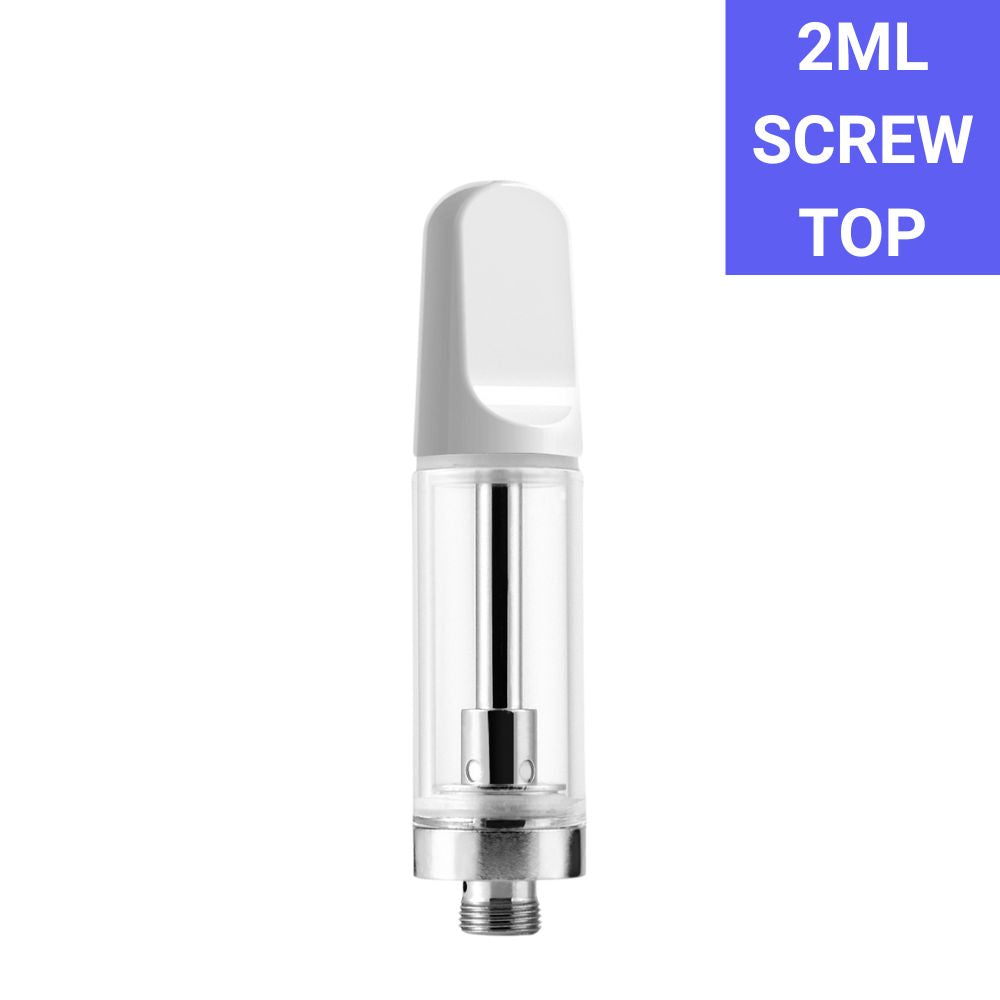Reusable Empty 510 Vape Cart 2G Ceramic - White Tip - 10 Pack-CARTRIDGES-No Limit Distro