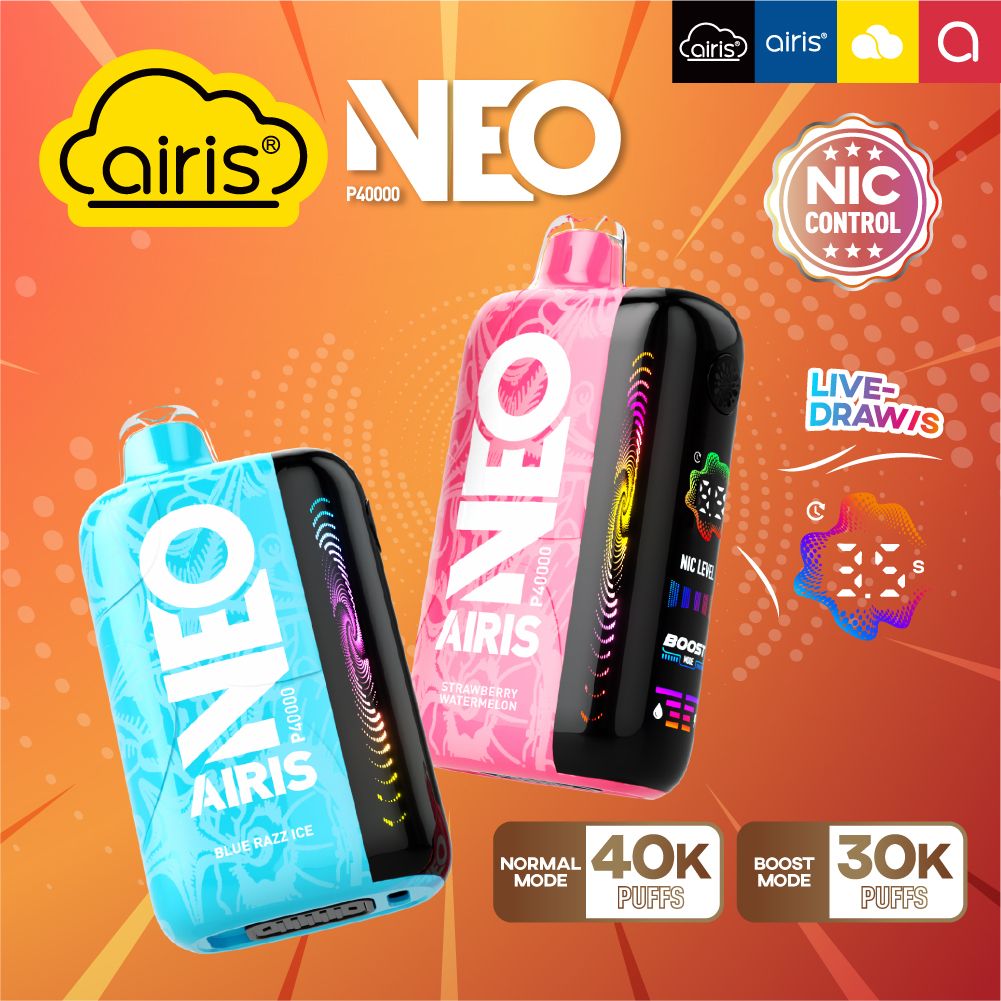 Airis Neo P40000 Disposable-DISPOSABLES-No Limit Distro