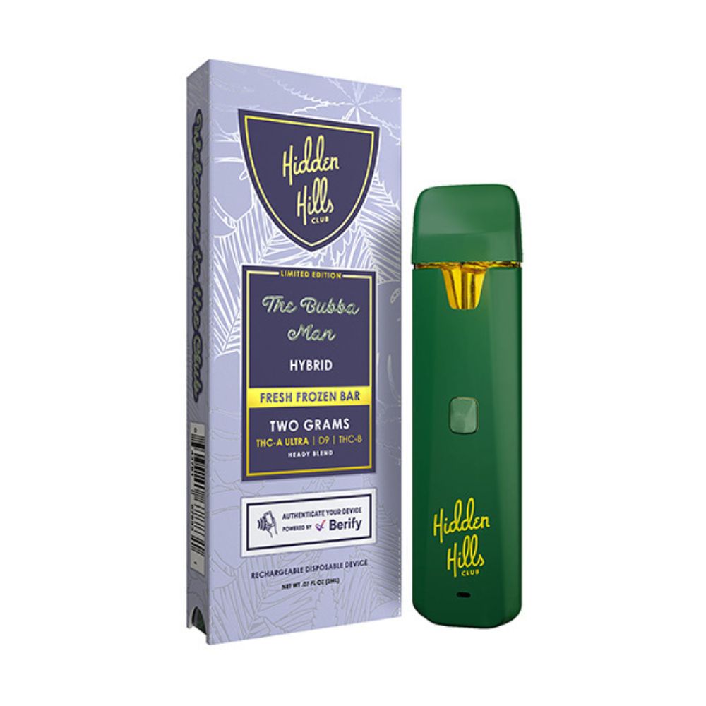 Hidden Hills Fresh Frozen 2G THC Disposable-THC Blend-No Limit Distro