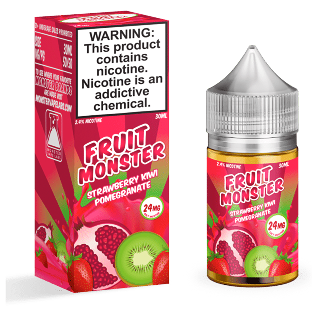Fruit Monster Salts Strawberry Kiwi Pomegranate-ELIQUID-No Limit Distro