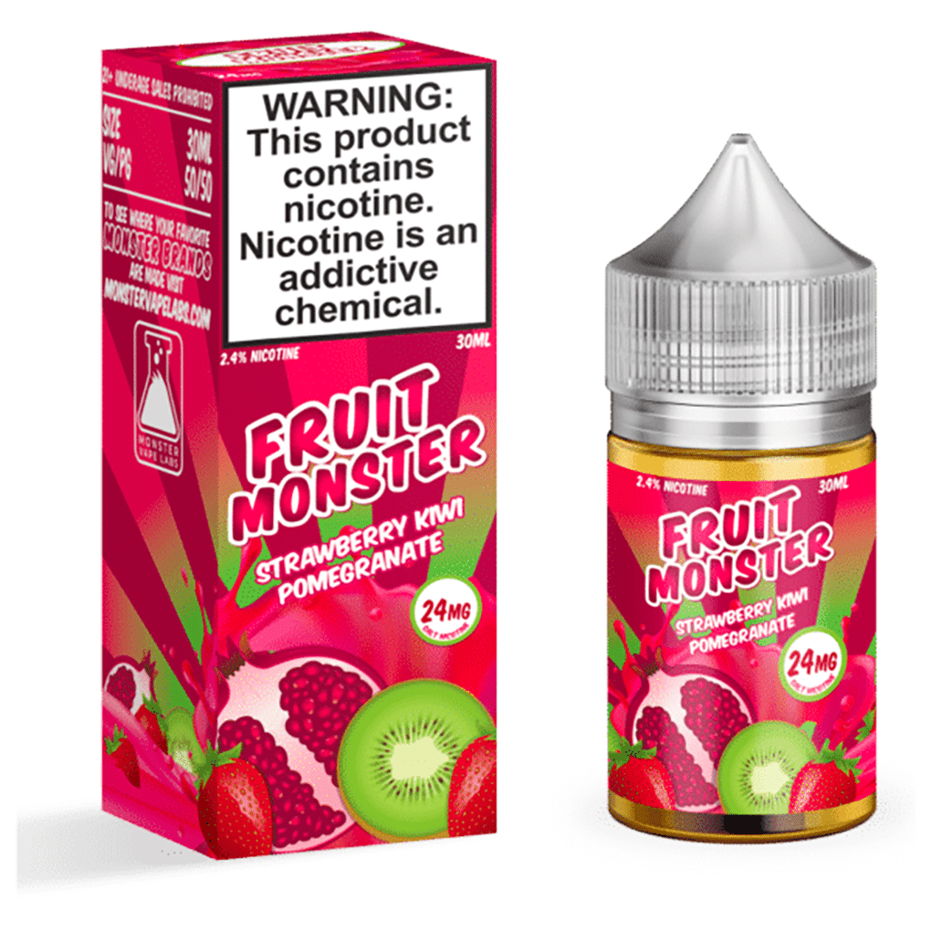 Fruit Monster Salts Strawberry Kiwi Pomegranate-ELIQUID-No Limit Distro