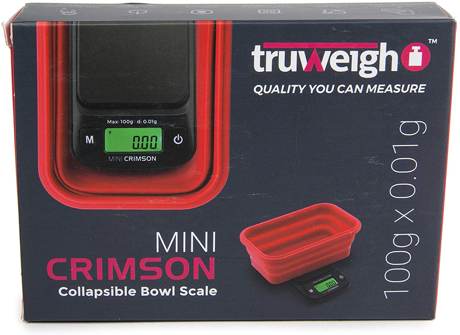  Truweigh Omni Digital Mini Scale - (100g x 0.01g