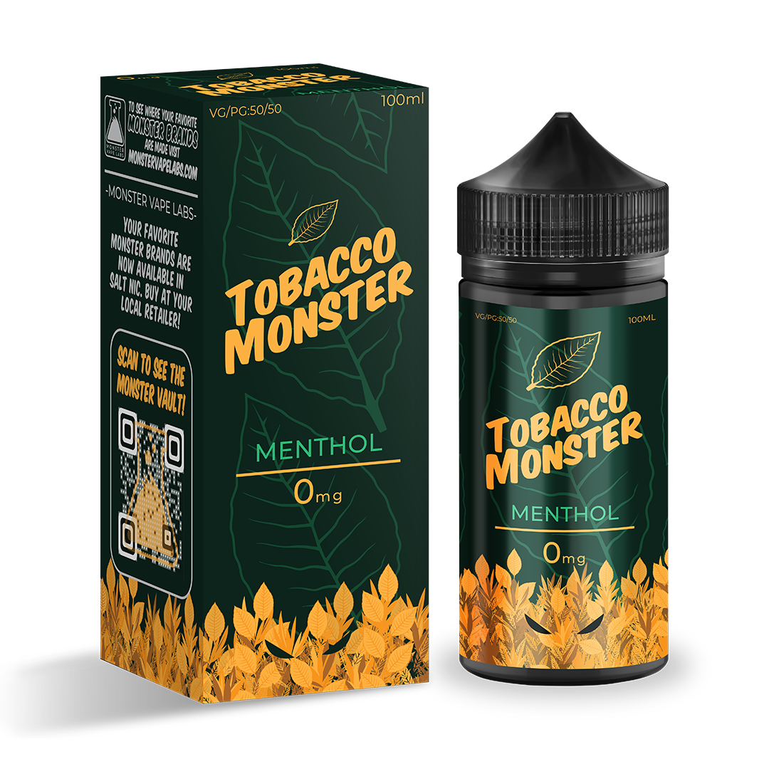 Menthol by Tobacco Monster 100ml-ELIQUID-No Limit Distro