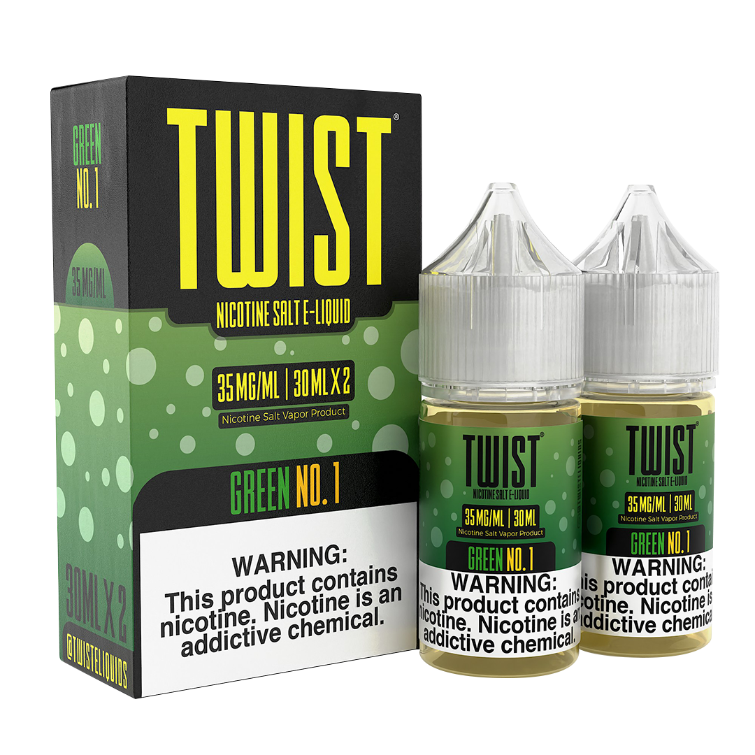 Twist Salt Green No 1 Eliquid-ELIQUID-No Limit Distro
