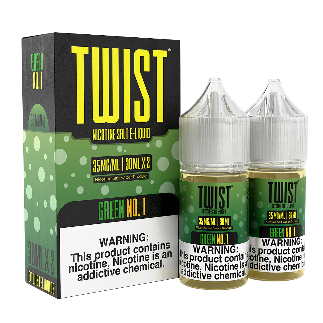 Twist Salt Green No 1 Eliquid-ELIQUID-No Limit Distro