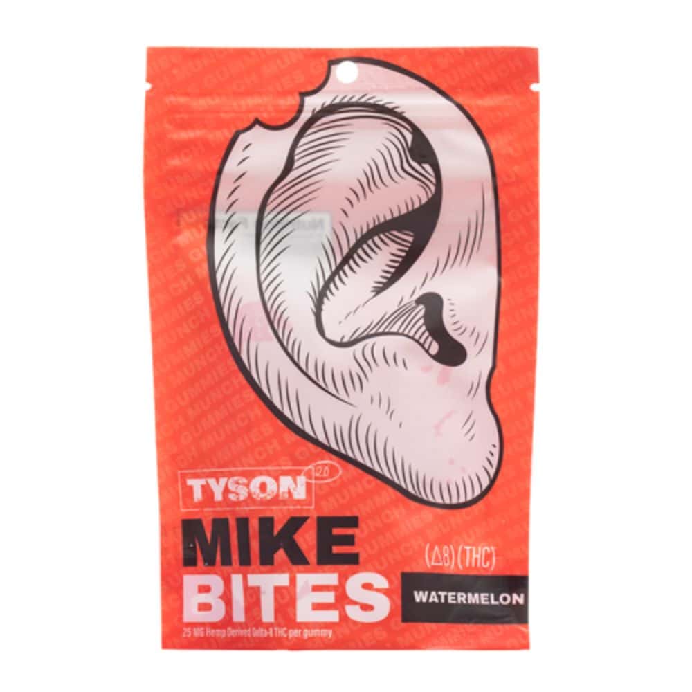 Tyson 2.0 Mike Bites Delta 8 Gummies - 500mg-DELTA 8-No Limit Distro