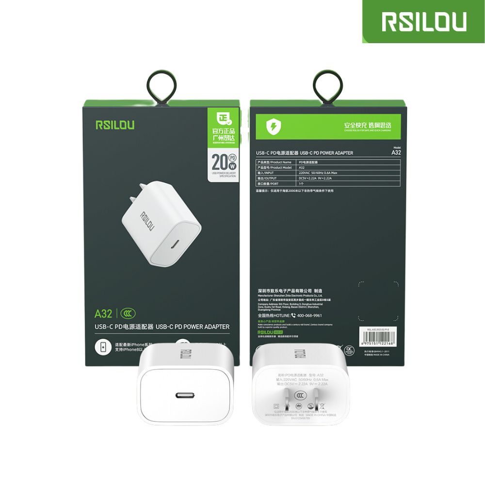 USB-C Wall Charger Block-PHONE ACCESSORIES-No Limit Distro