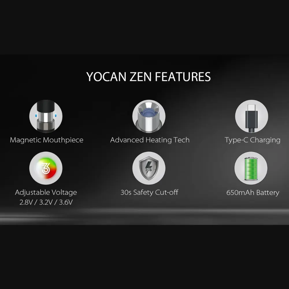 Yocan Zen Wax Pen-WAX PENS / DAB PENS-No Limit Distro