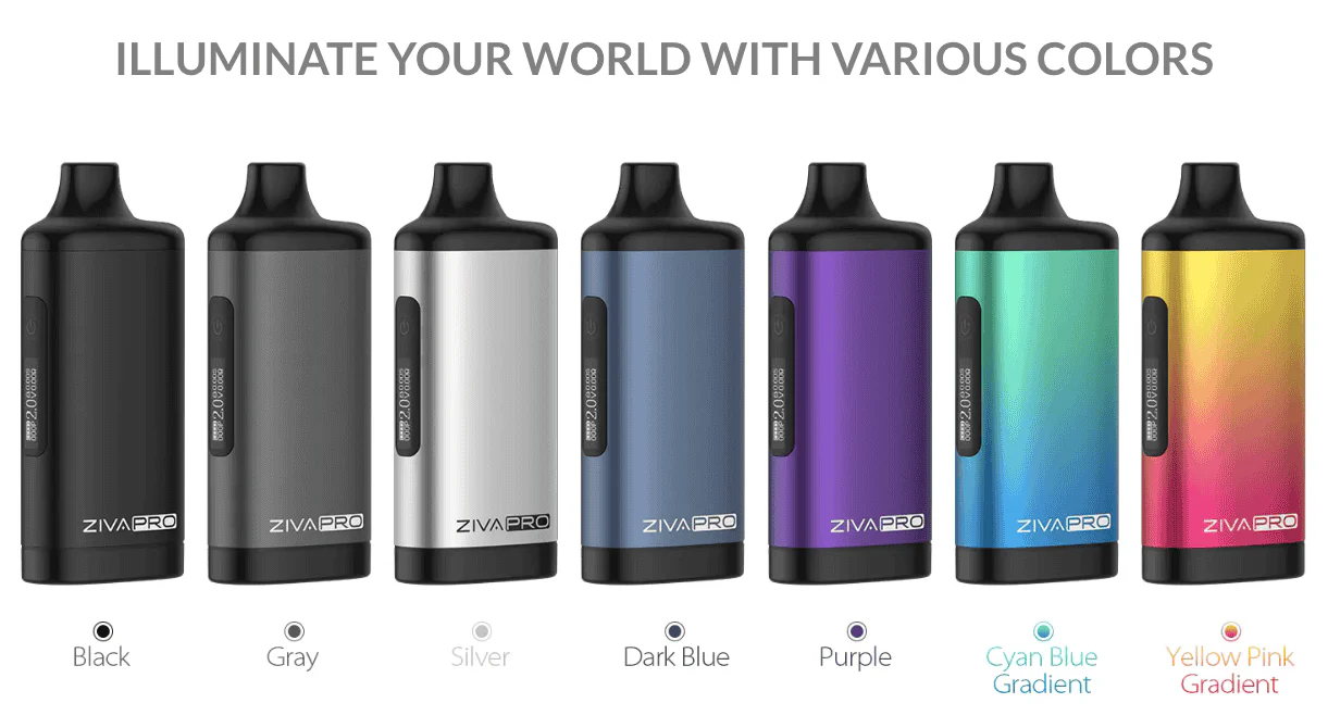 Yocan Ziva Pro - Stealth Cart Battery-510 BATTERY-No Limit Distro