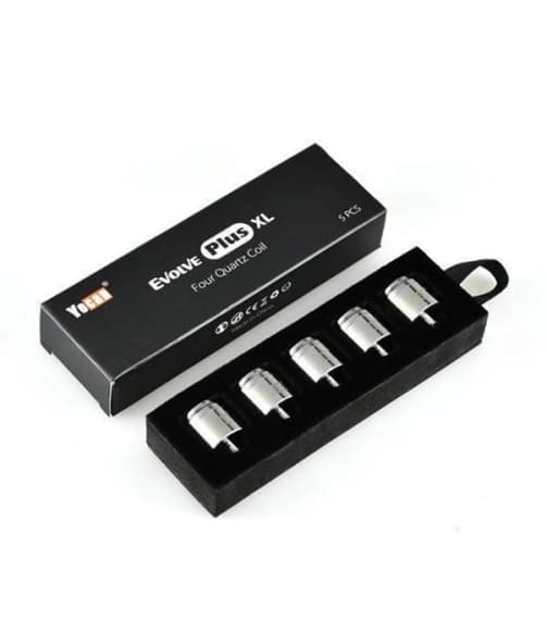 Yocan Evolve Plus XL Quad Quartz Replacement Coils-COILS-No Limit Distro