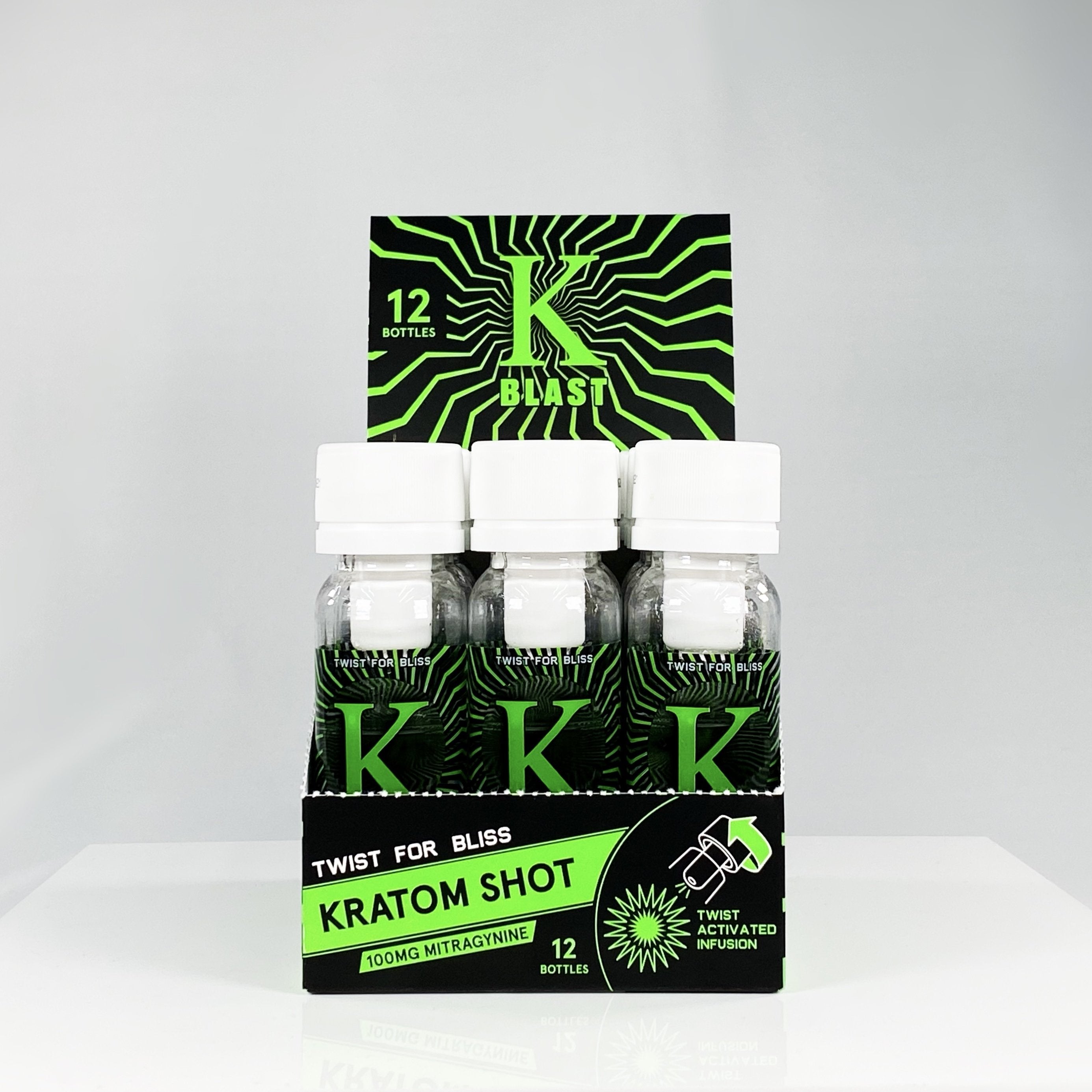 K Blast Kratom Shot 100mg-KRATOM-No Limit Distro