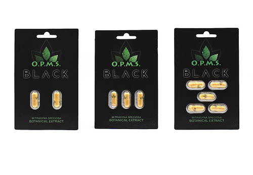 OPMS Black Capsules-KRATOM-No Limit Distro