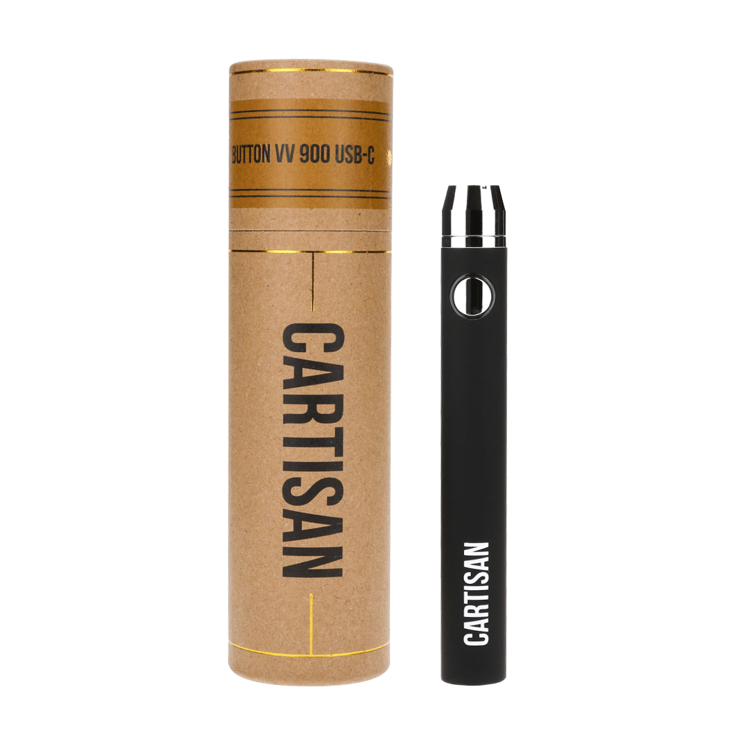 Cartisan 900mAh Button VV USB-C-510 BATTERY-No Limit Distro