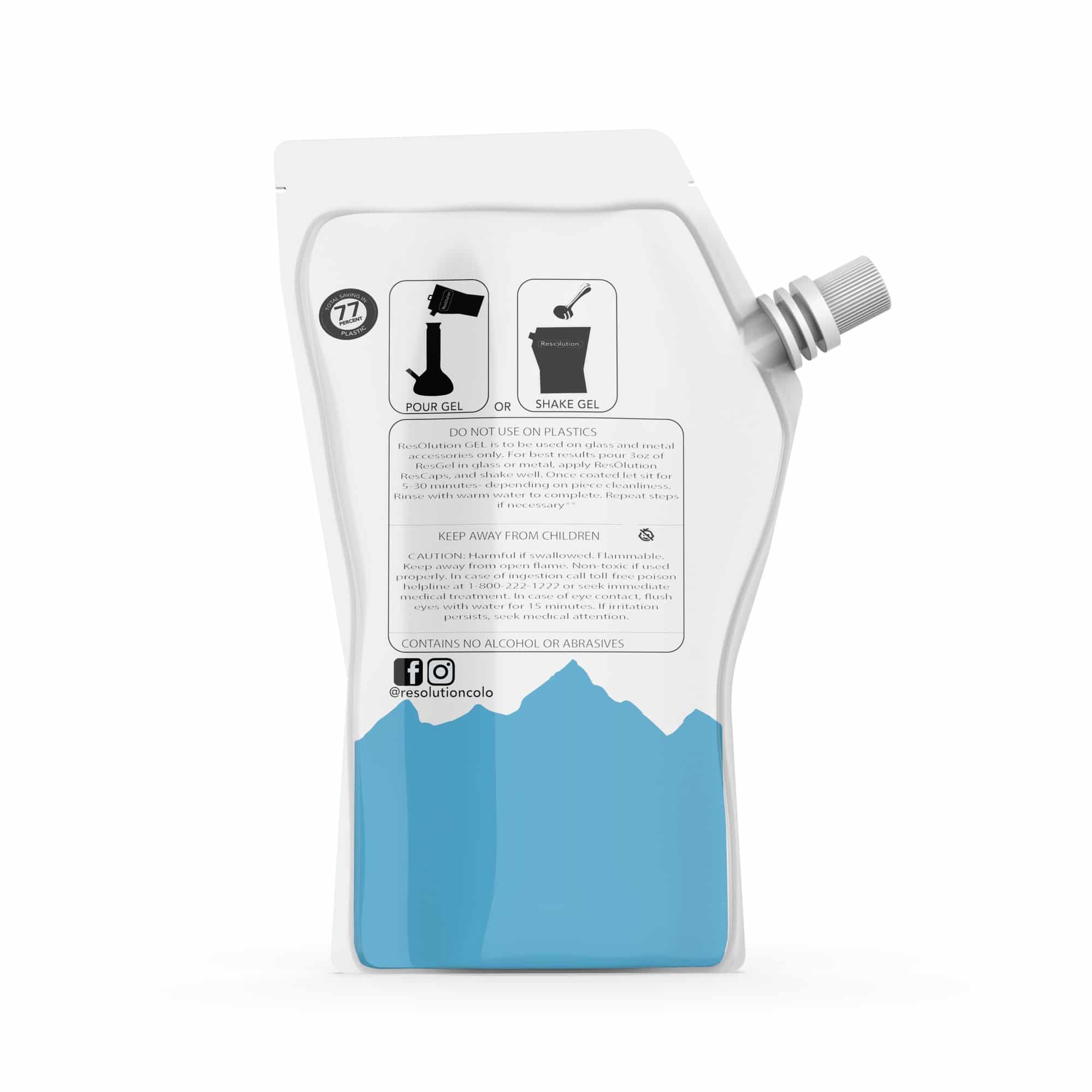 Resolution Glass Cleaning Gel-CLEANERS & SOLUTIONS-No Limit Distro