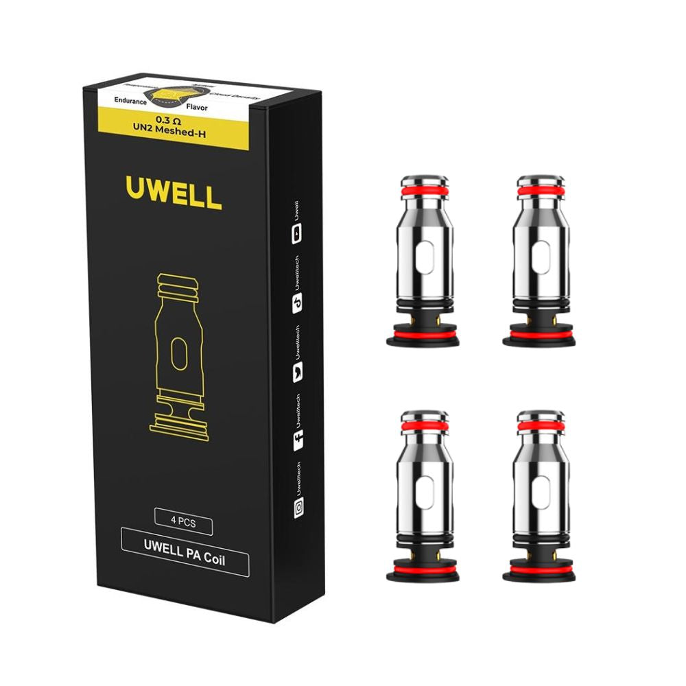Uwell Vape Coil Replacement UWELL - Crown X Coils (4er Pack) | House Of Vape Uwell Caliburn G Coils Uwell Vape Coil Replacement UWELL - Crown X Coils (4er Pack) | House Of Vape Uwell Caliburn G Coils