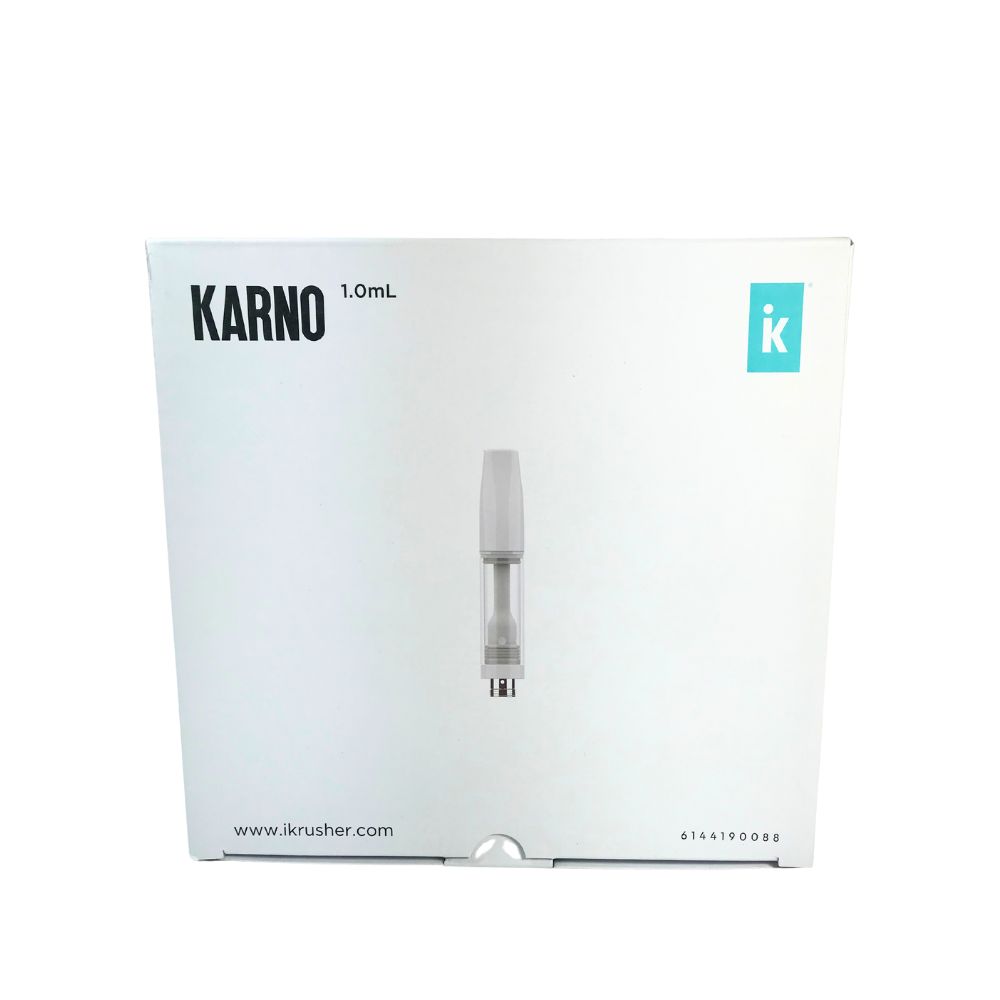 iKrusher Karno Full Ceramic Cart 1ml - Press Top-CARTRIDGES-No Limit Distro