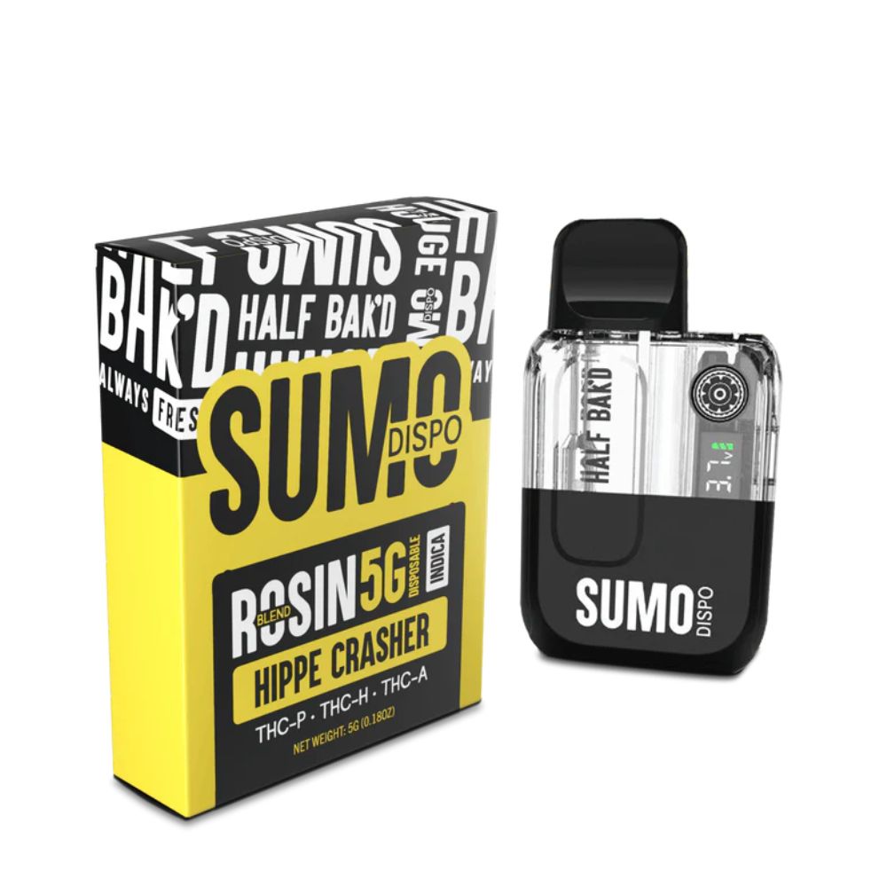 Half Baked Sumo THC Rosin Blend Dispo - 5 Grams-THC Blend-No Limit Distro