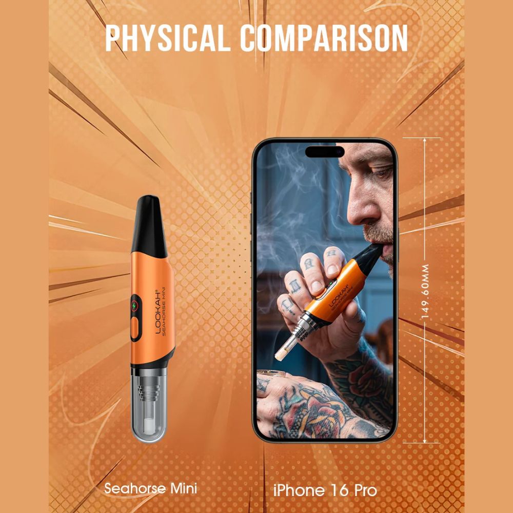 Lookah Seahorse Mini Electric Nectar Collector-WAX PENS / DAB PENS-No Limit Distro
