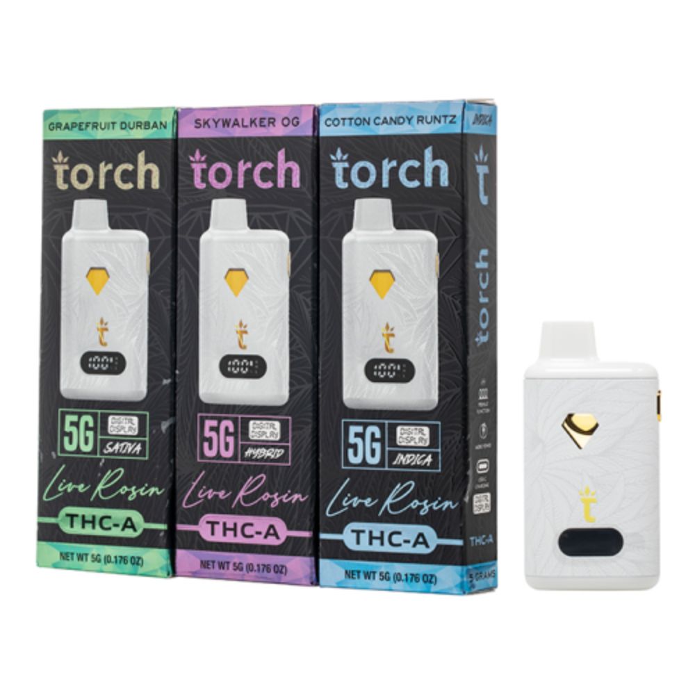 Torch 5G ThcA Live Rosin Vape-THCA-No Limit Distro