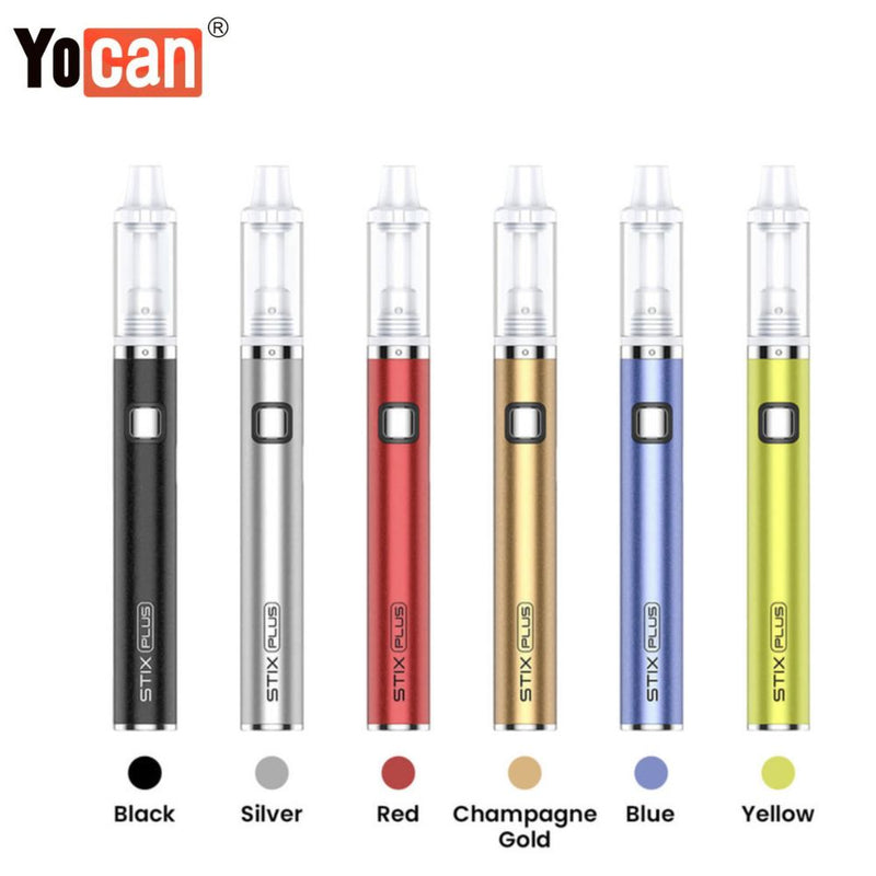 Yocan Stix Plus Concentrate Pen - BULK PACK OF 12X-WAX PENS / DAB PENS-No Limit Distro