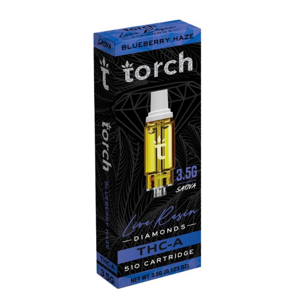 Torch 3.5g THCA Cartridge - Live Resin Diamonds-THCA-No Limit Distro