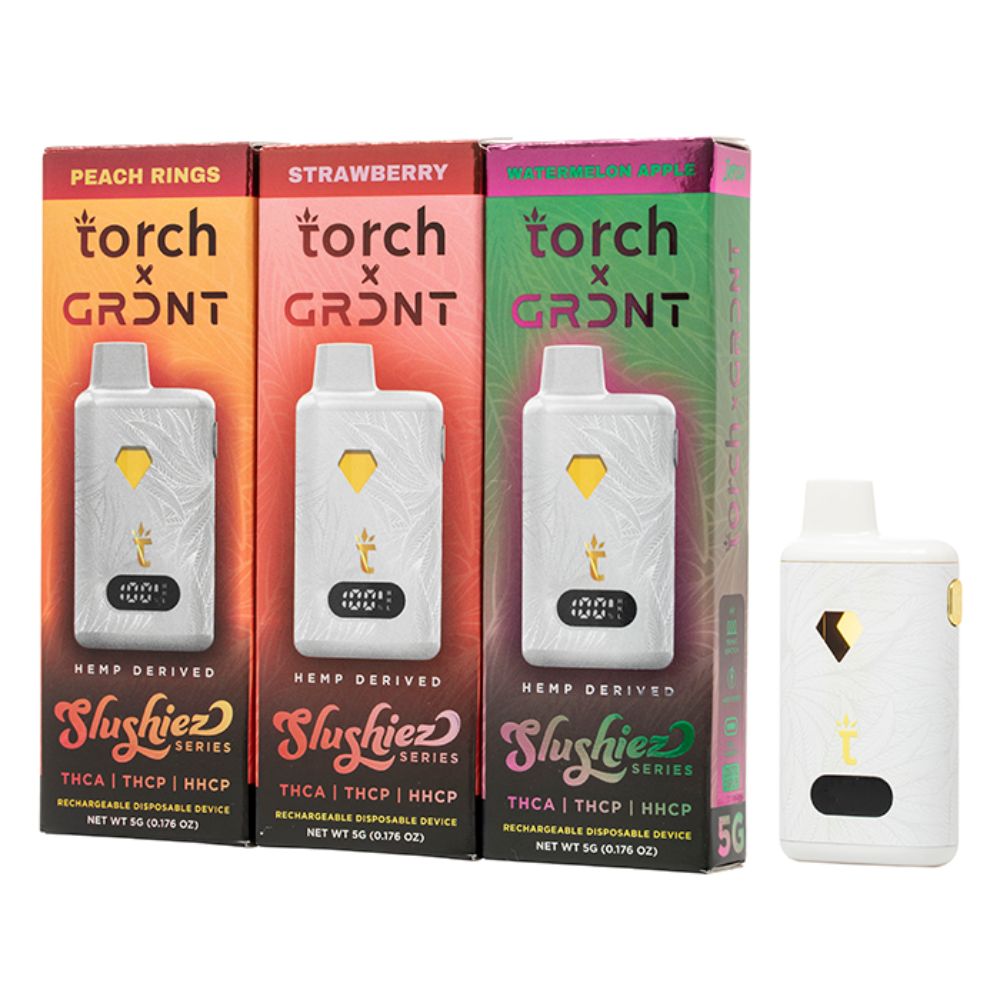 Torch x GRDNT Slushiez Series 5G THC Blend Vape-HHC-No Limit Distro