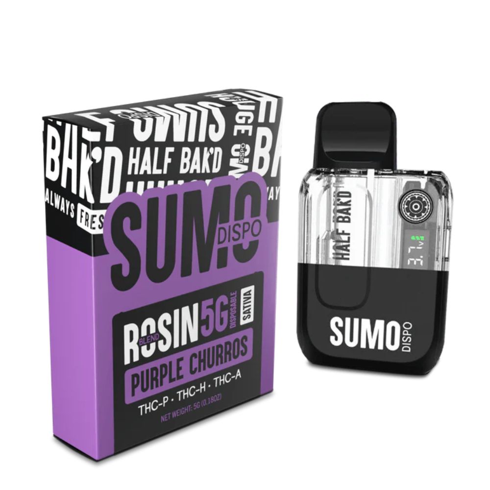 Half Baked Sumo THC Rosin Blend Dispo - 5 Grams-THC Blend-No Limit Distro