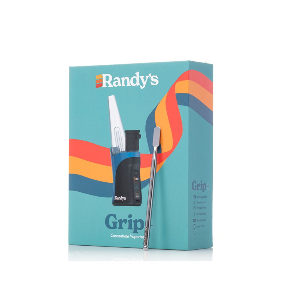 Randy’s Grip Plus Vaporizer - Portable E-Rig with Bubbler-E-RIGS-No Limit Distro