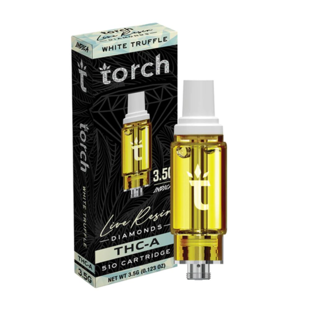 Torch 3.5g THCA Cartridge - Live Resin Diamonds-THCA-No Limit Distro