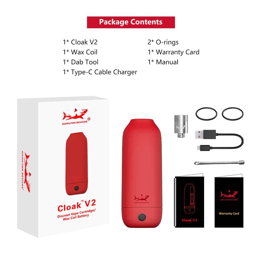 Hamilton Cloak V2 Wax & Cart Battery-510 BATTERY-No Limit Distro