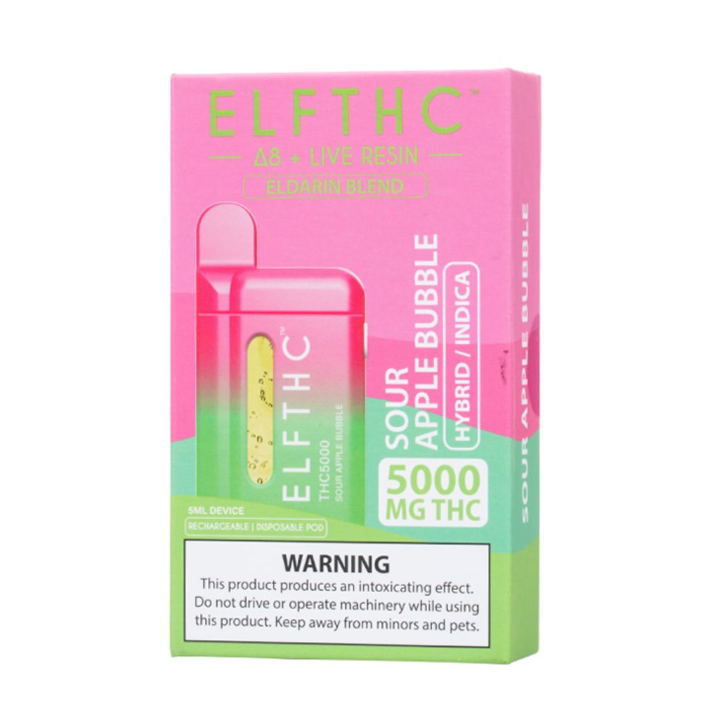 Elf THC Delta 8 Vape 5G Eldarin Blend-DELTA 8-No Limit Distro