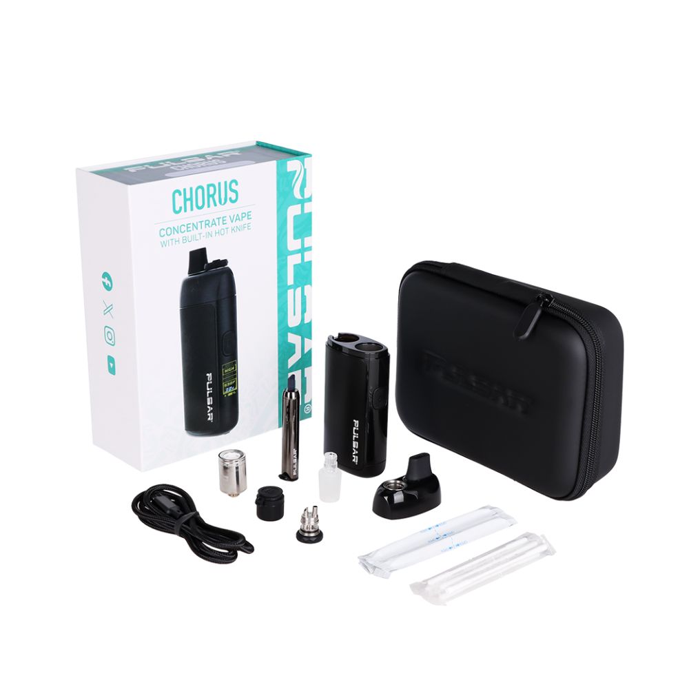 Pulsar Chorus Concentrate Vape with Built-in Hot Knife-WAX PENS / DAB PENS-No Limit Distro