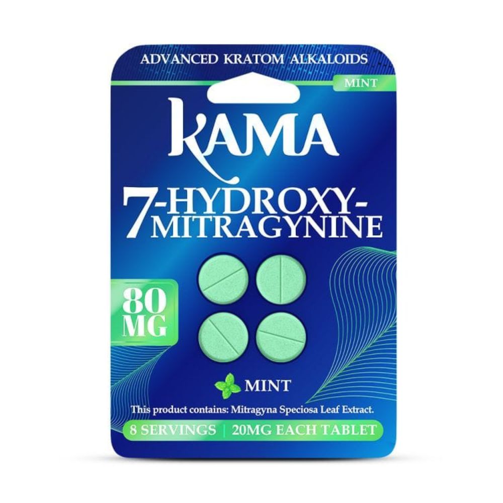 KAMA 7 Hydroxy Tablets - 80mg-7 Hydroxy Tablets-No Limit Distro