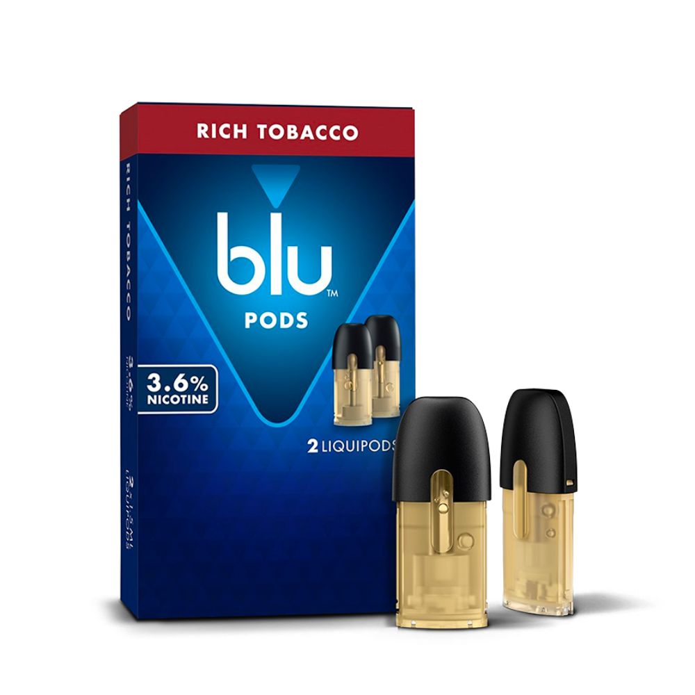 BLU Liquidpods Rich Tobacco 3.6% - 2 pack-ELIQUID PODS-No Limit Distro