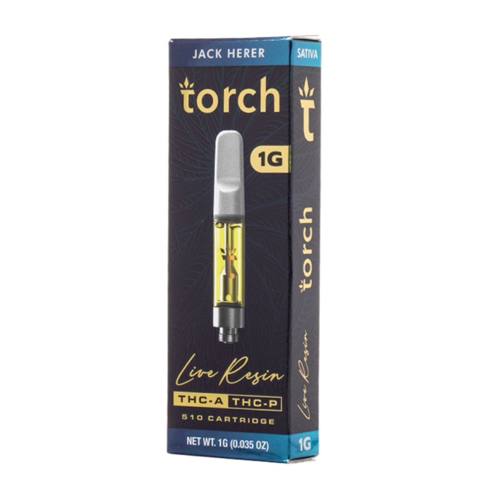 Torch THCA THCP Live Resin Cart - 1 Gram-THC Blend-No Limit Distro